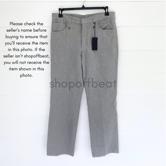 NEW R13 Lemmy Slim Jean Stonewash Grey 30 - Picture 12 of 17